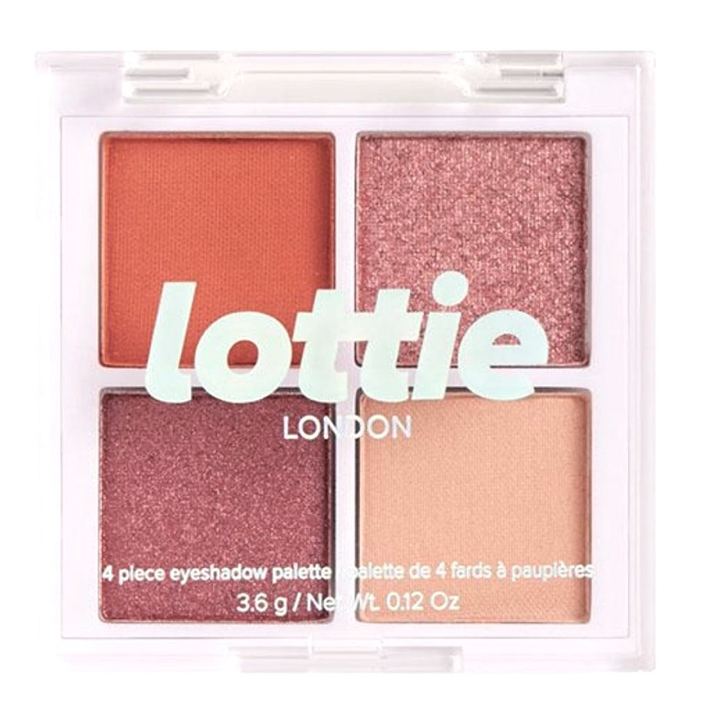LOTTIE LONDON Eyeshadow Quad in The Rusts